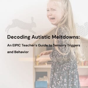 Book cover of Decoding Autism Meltdowns