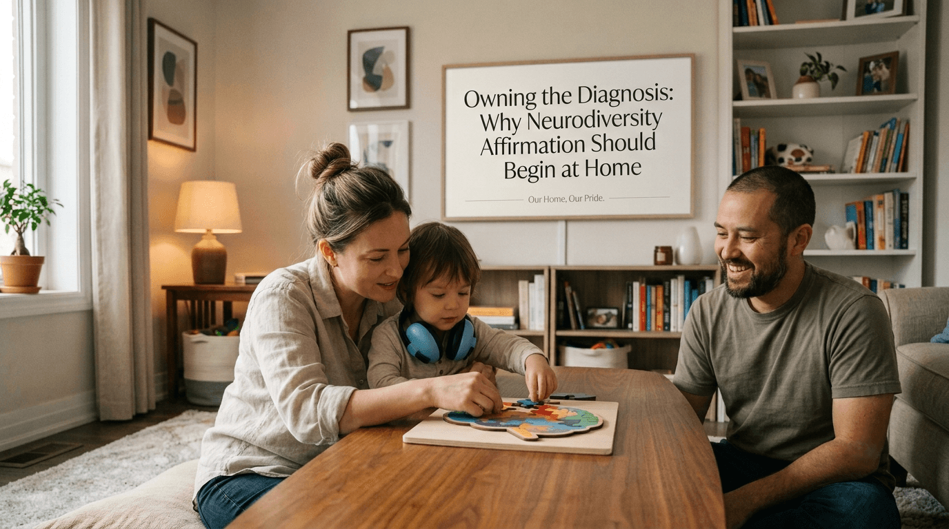 Owning the Diagnosis: Why Neurodiversity Affirmation Should Begin at Home