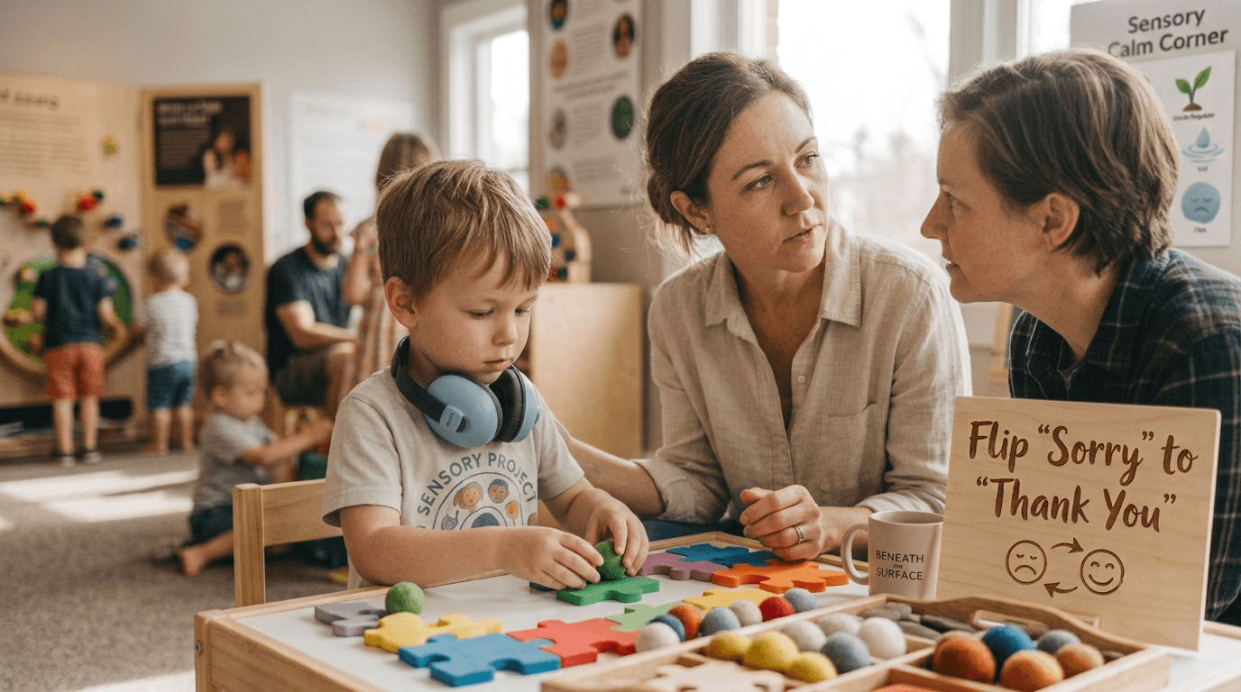 Stop Apologizing for Your Neurodivergent Child: The Power of Flipping “Sorry” to “Thank You”